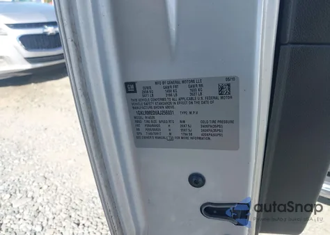 2010 GMC Acadia Slt-1 z USA, uszkodzony, nr VIN 1GKLRMED9AJ256031